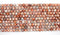 Red Veined Jasper Gemstone Beads, 8mm, Round